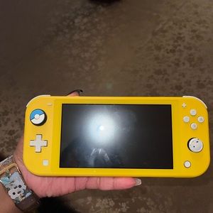 Yellow Nintendo Switch Lite